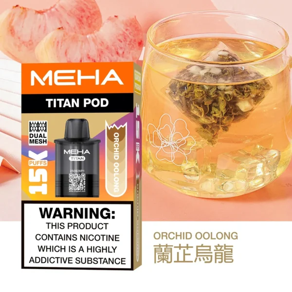 【買3贈主機】MEHA魅嗨 TITAN泰坦專用煙彈｜獨家專屬適配結構呈現持久飽滿霧感｜追求極致解癮與專機專用體驗的資深玩家首選